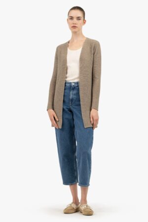 Soffio Cardigan - Taupe